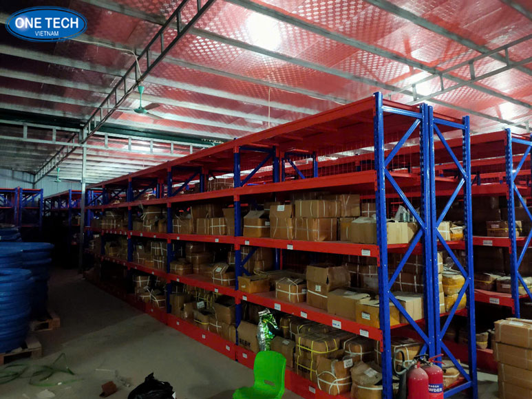Kệ trung tải phục vụ lưu trữ thùng carton đúng vị trí, dễ kiểm kê