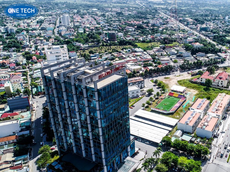 Toàn cảnh trung tâm thương mại Becamex Center Bình Dương – nơi mua sắm sầm uất nằm tại trung tâm Thủ Dầu Một