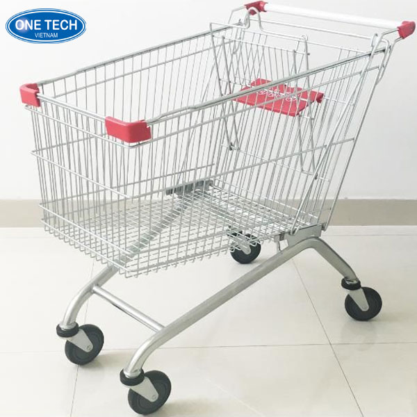 Lý do xe đẩy siêu thị được ưa chuộng trong các cửa hàng bán lẻ Xe đẩy siêu thị tiện lợi giúp khách hàng dễ dàng mua sắm và mang theo nhiều hàng hóa hơn