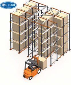 Kệ công nghiệp 3 tầng chắc chắn cho kho hàng