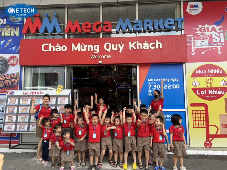 Mặt tiền MM Mega Market Nha Trang, siêu thị chuyên bán sỉ cho hộ kinh doanh và nhà hàng