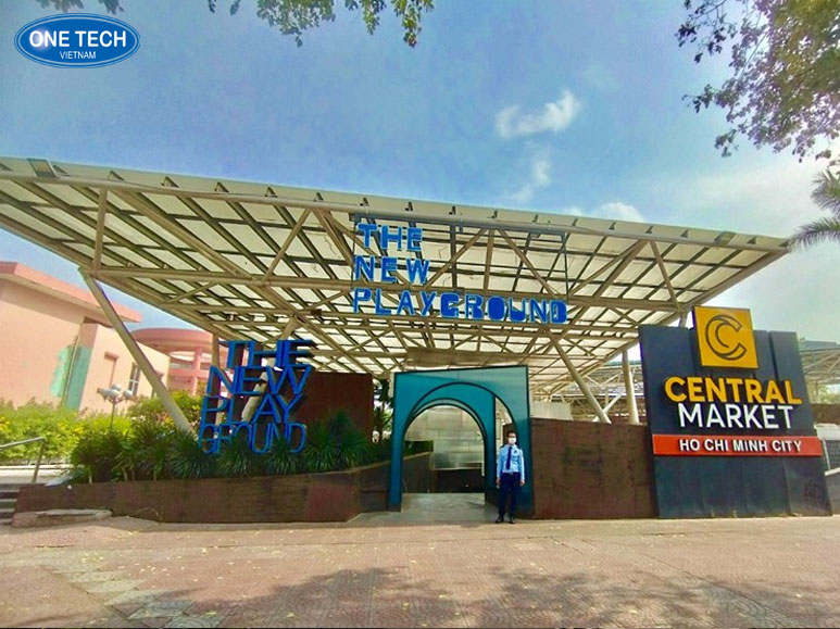 Toàn cảnh Central Market - mô hình chợ hiện đại kết hợp trung tâm thương mại tại Quận 1, TP.HCM