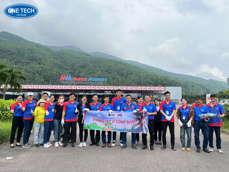 Mặt tiền MM Mega Market Quy Nhơn – siêu thị lớn nhất phục vụ đa dạng khách hàng cá nhân và doanh nghiệp tại Bình Định